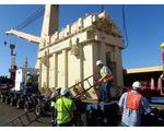 Discharging trafos in Richards Bay, South Africa