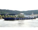 235mt trafo transhipped in Denmark to barge
